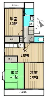 サンヒルズ新百合【0301号室】の間取り