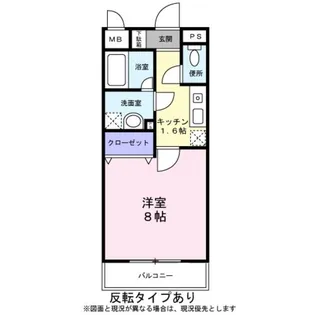 ルミエール・エタンセル【0104号室】の間取り