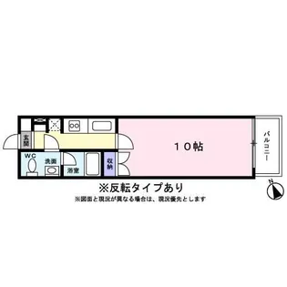トラストコート立川【0202号室】の間取り