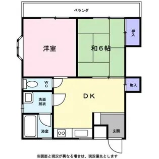キャロットハウス【0101号室】の間取り