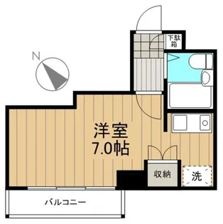 ベル・コリン【2階】の間取り
