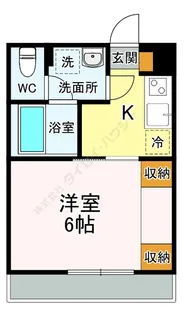 ラリュール【0301号室】の間取り