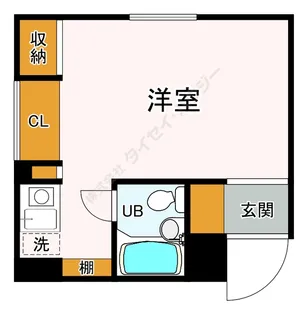 山王六幸館【0201号室】の間取り