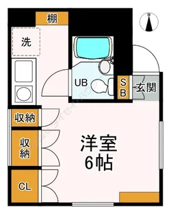 山王六幸館【0202号室】の間取り