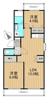 プライムガーデンMT5号棟【1階】の間取り