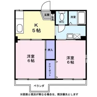 タウニー稲美B【0202号室】の間取り