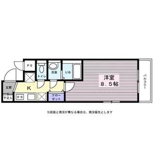 Lega glandy【0201号室】の間取り