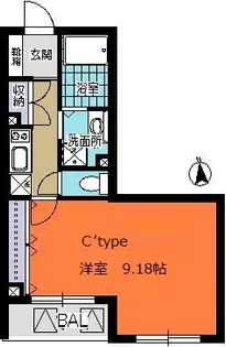 コーシンⅤ【0305号室】の間取り