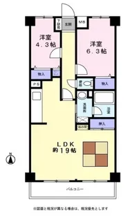プラム・ブラッサム池の端 壱番館【0110号室】の間取り