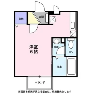 マツオートハイツ【0102号室】の間取り