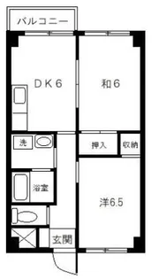 友ビル1号【4階】の間取り