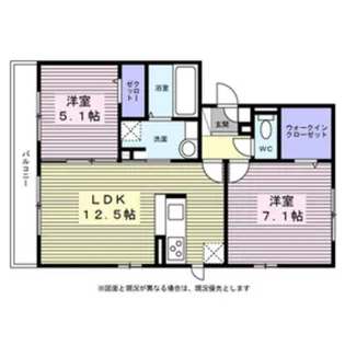 ラマージュ大倉山【0301号室】の間取り