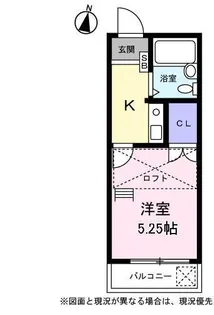 レオパレス目白第2【0203号室】の間取り