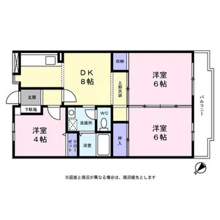 メルベーユ日吉【0205号室】の間取り