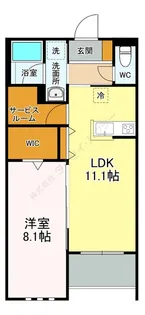 ヌシャテル・コート・プレミア【0103号室】の間取り