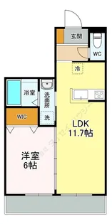 ヌシャテル・コート・プレミア【0207号室】の間取り