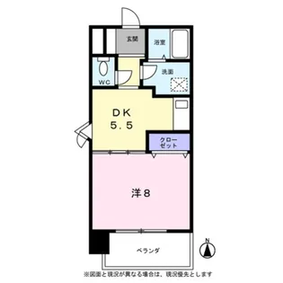 KDXレジデンス神宮前【0807号室】の間取り