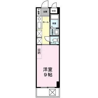 シフォン日和【0203号室】の間取り