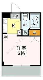 プリティング大蔵【0202号室】の間取り