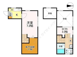 ルナプレナ【0101号室】の間取り
