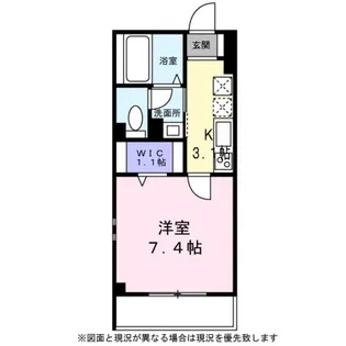 Comoesta【0103号室】の間取り