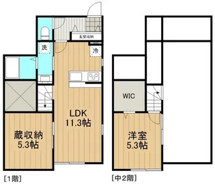 Krassy湘南羽鳥【0101号室】の間取り