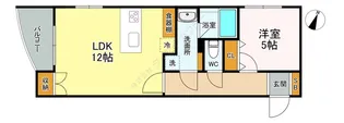 Art Hills TOKYO【0103号室】の間取り