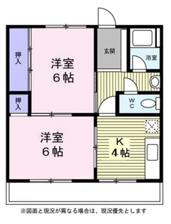石井マンションB棟【B304号室】の間取り