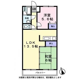 SweetWave K・I【002C号室】の間取り