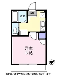 フルリール鶴見【0204号室】の間取り