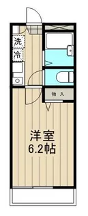 メゾン・ド・クレール【0104号室】の間取り