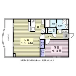 GranAxis綱島【0202号室】の間取り