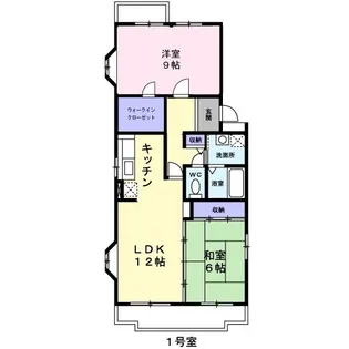 メゾンジョワイエ【0101号室】の間取り