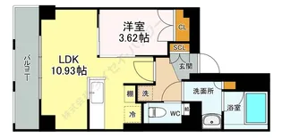 VORT深沢residence【0201号室】の間取り