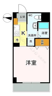 ルミエール・R【0102号室】の間取り
