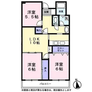 メゾン朝比奈【0403号室】の間取り