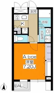 キャピタルパーク【0402号室】の間取り