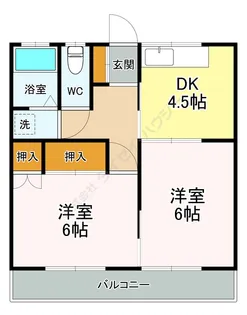 第一大谷アパート【0101号室】の間取り