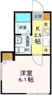 ブリーズ東船橋【1階】の間取り