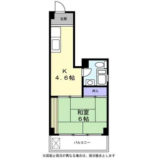 石井ビル【0306号室】の間取り