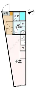 FLEXIA【0102号室】の間取り