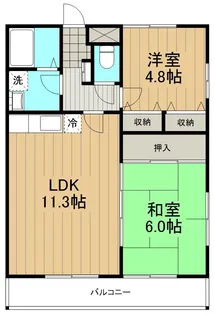 シュド鵠沼【0201号室】の間取り