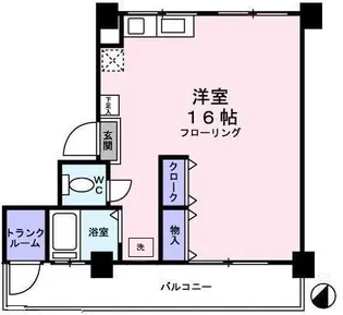 T.Ichimura BL【0303号室】の間取り