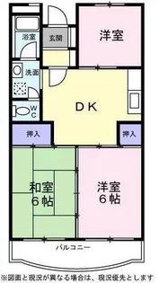 アビタシオンISHIDA【0203号室】の間取り
