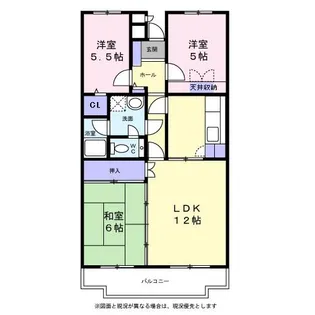 サニークレスト港南【0404号室】の間取り