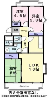 コウジィーコート【3階】の間取り