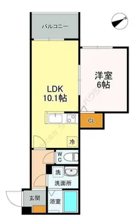 Park Aura【0306号室】の間取り