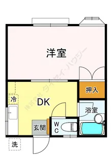 パールハイツⅡ【0205号室】の間取り