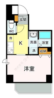 HILLS八王子台町【601号室】の間取り