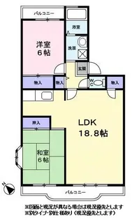 エスポワール名瀬【0101号室】の間取り